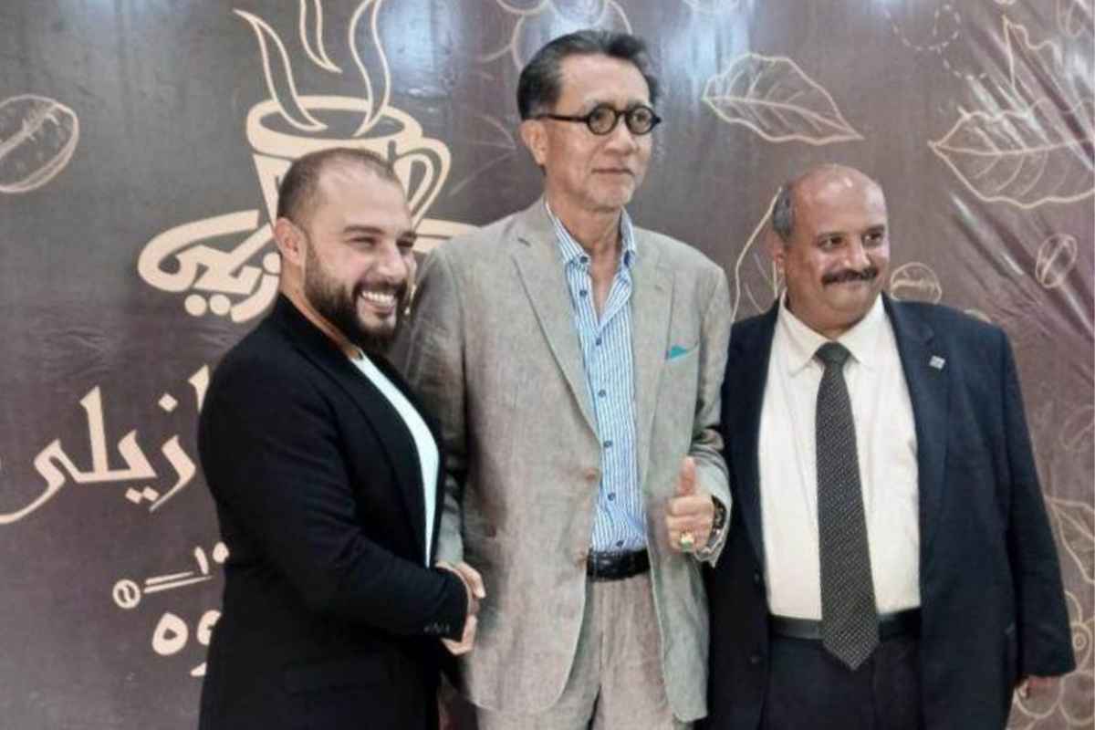 صورة من استقبال وزير التجارة الإندونيسي